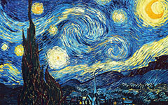 Звездная ночь, Ван Гог. Фото©studioroosegaarde