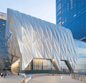 The Shed - здание-трансформер. В Нью-Йорке открылся художественный центр с огромной выдвижной крышей