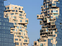 Многофункциональный жилой комплекс Valley. Высотное строительство. Изображение © Ossip van Duivenbode