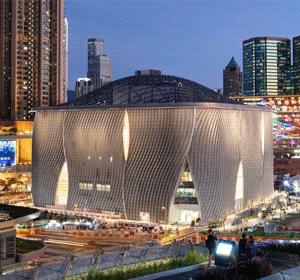 Xiqu Centre - в Гонконге появился современный оперный театр с футуристическим модульным фасадом