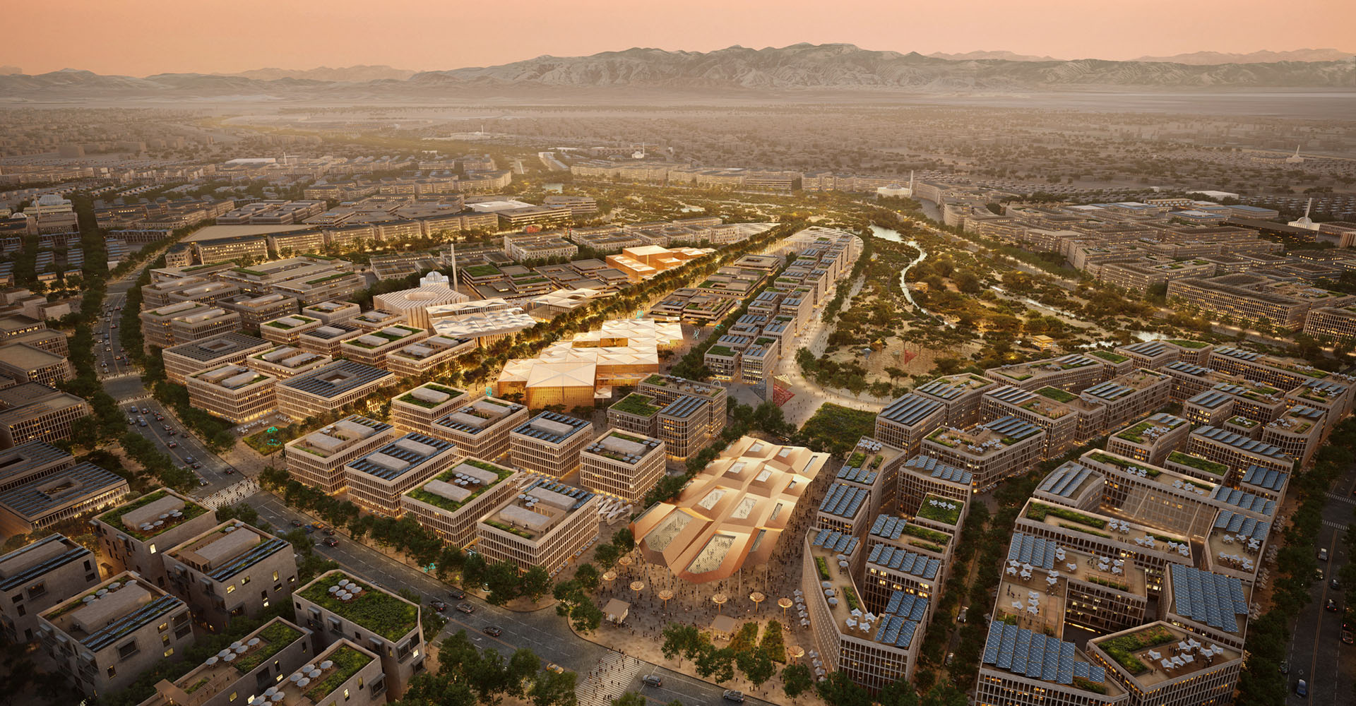 Архитектура будущего - в Омане построят умный город на 100 000 жителей