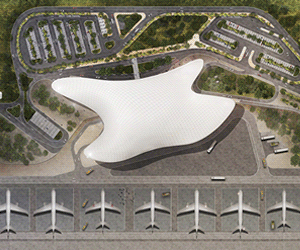 Итальянское архитектурное бюро Studio Fuksas выиграло конкурс на строительство нового терминала в аэропорту "Геленджик"