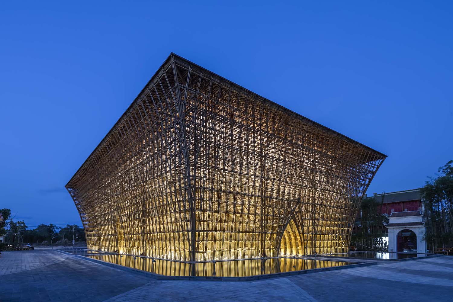 Уникальный бамбуковый павильон Vinpearl Phu Quoc - архитектура, олицетворяющая вьетнамскую культуру