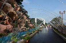   Huangtengxia Tianmen Suspended Glass Corridor. : Imaginechina/REX/Shutterstock