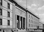 новая канцелярия Рейха, построенная по указу Гитлера,  угол Вильхельмштрассе и Фосштрассе (1939), Альберт Шпеер