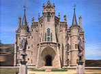 Епископский дворец, Асторга, Испания,  Антонио Гауди