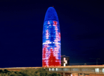 2000 Башня - офис TORRE AGBAR, Барселона, Испания, Жан Нувель