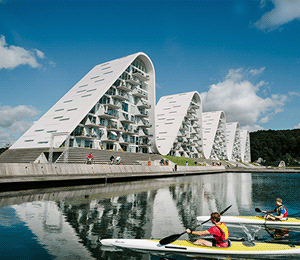Органическая архитектура Дании. Жилой комплекс The Wave от Henning Larsen Architects /// ОСОБАЯ АРХИТЕКТУРА