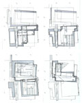 Проект Дома Гуардиола. Схемы планов. Фото: detail20941