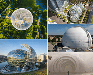 Экспериментальные дома Bolwoningen в ТОП-10 необычных сферических зданий мира