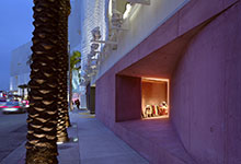 The Webster LA. Фасады - бетон. Фото © Dror Baldinger