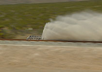 Пассажирско-грузовая система Hyperloop. Изображение: dezeen.com
