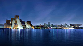 Проект музея Гуггенхайма в Абу-Даби. Фото © Gehry Partners