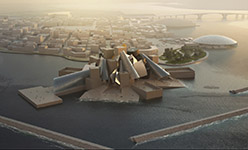 Проект музея Гуггенхайма в Абу-Даби. Фото © Gehry Partners