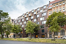 Многофункциональный комплекс Bricks Berlin Schoneberg. Кирпичные фасады домов. Фото © Bttr GmbH