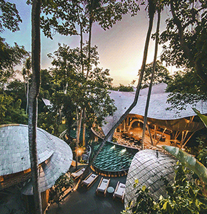 Ulaman Retreat - тропический курорт, "выросший из земли"