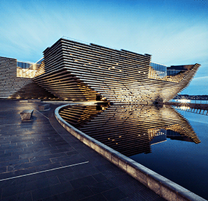 В Шотландии открылся первый специализированный музей дизайна, спроектированный Kengo Kuma & Associates