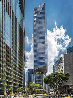 Robinson Tower - новый пример "устойчивого урбанизма". В чем главная особенность современной архитектуры Сингапура?