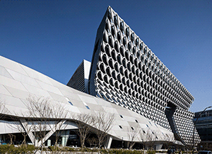 Технологии в архитектуре. В Сеуле появилось здание с уникальным солнцезащитным фасадом от Morphosis Architects