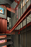 Отель PituRooms. стальная лестницаИзображение © Ernest Theophilus