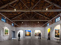 Taihang Xinyu Art Museum. Выставочное пространство. Фото © Zhu Yumeng Coppak Studio