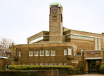 Здание Первой научной церкви Христа, Гаага, Нидерланды, 1926. Хендрик Петрус Берлаге (HENDRIK PETRUS BERLAGE)