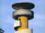 Марио Ботта.  Моронская башня (Tour de Moron). Окрестности деревни Малерей, кантон Юра, Швейцария (2000-2004 гг.)