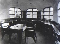 Башня Эйнштейна. Рабочий кабинет 1921-22 г.г. Фото из книги  Erich Mendelsohn and the Architecture of German Modernism