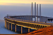 Мост-тоннель между Данией и Швецией. Фото: commons.wikimedia.org