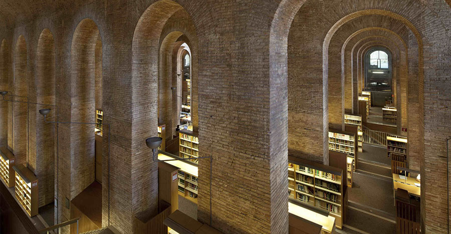 Уникальная реконструкция: как кирпичное водохранилище XIX века превратилось в современную библиотеку