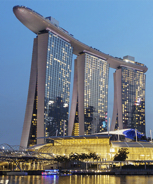 Комплекс Marina Bay Sands в Сингапуре от Моше Сафди. Интересные факты /// САМЫЕ ИЗВЕСТНЫЕ ЗДАНИЯ МИРА