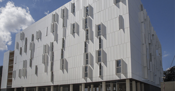Olympe de Gouges Residence - студенческое общежитие с кинетическим фасадом