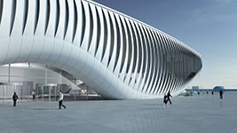 Ocean pavilion. Изображение: e-architect.co.uk