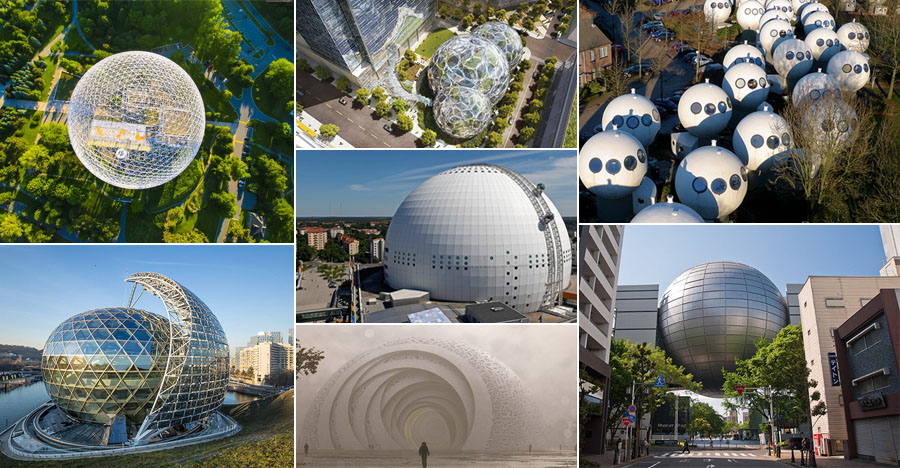 ТОП-10 необычных сферических зданий мира | ARCHITIME.RU