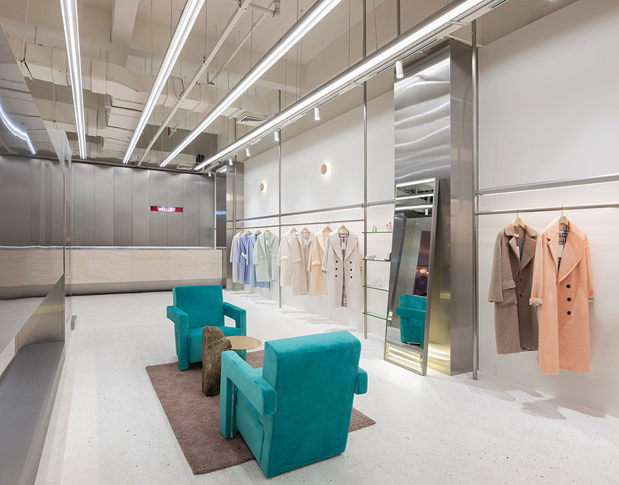 Лондонские дизайнеры представляют оформление магазина одежды: фото и описание