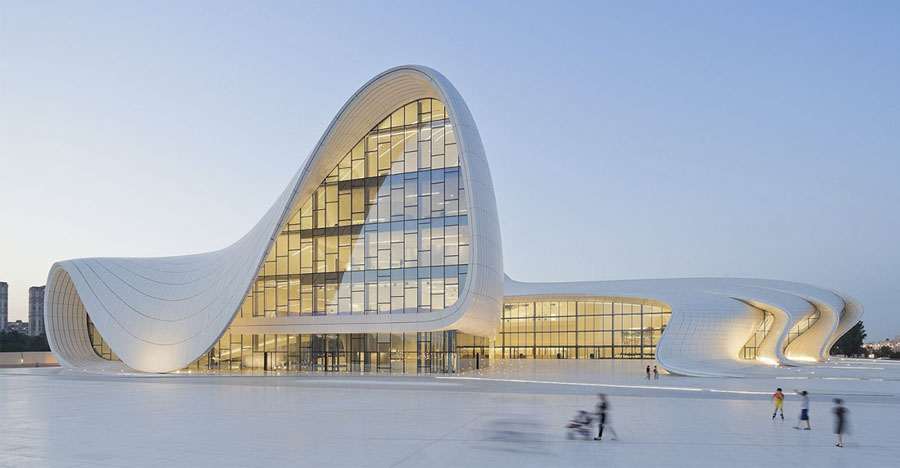 Культурный центр Гейдара Алиева от Zaha Hadid Architects - архитектура, стирающая границы | ARCHITIME.RU